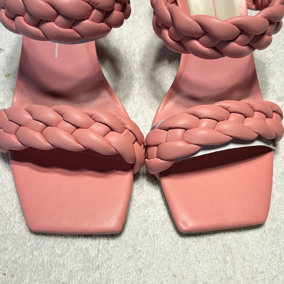Dolce‎ Vita Women’s Pailey Pink Braided Heels Size 8.5 New In Box $65 - Picture 4 of 8